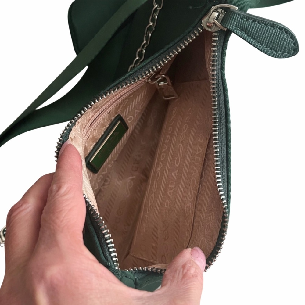 Crossbody Bag - Dark Green NWT - Picture 8 of 11